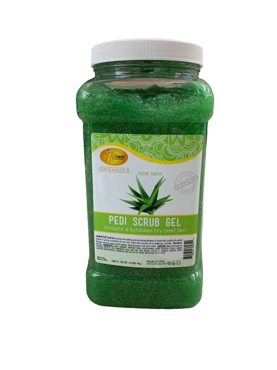 SpaRedi Pedi Scrub Gel Aloe Vera